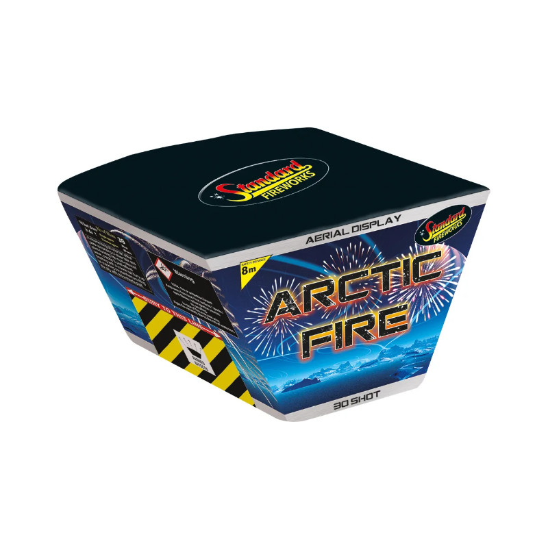 Black Cat Fireworks Arctic Fire Cake - £25.00