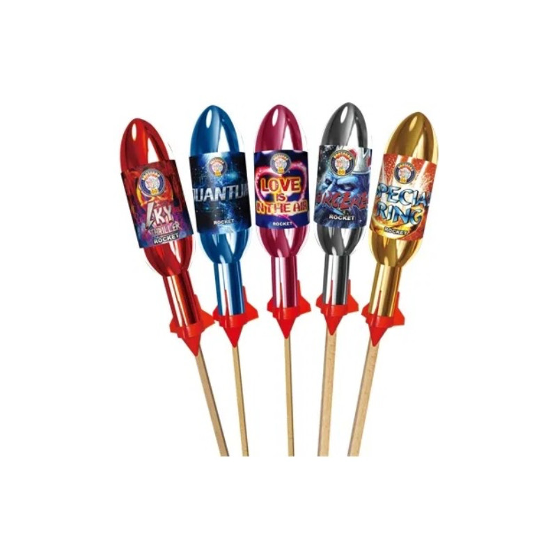 Brothers Pyrotechnics Cupid Selection - £20 per rocket