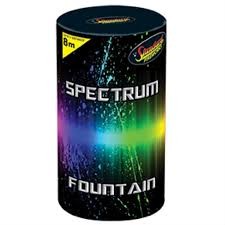 Black Cat Fireworks Spectrum Fountain