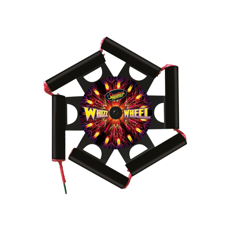 Black Cat Fireworks Whizz Wheel - £6.00