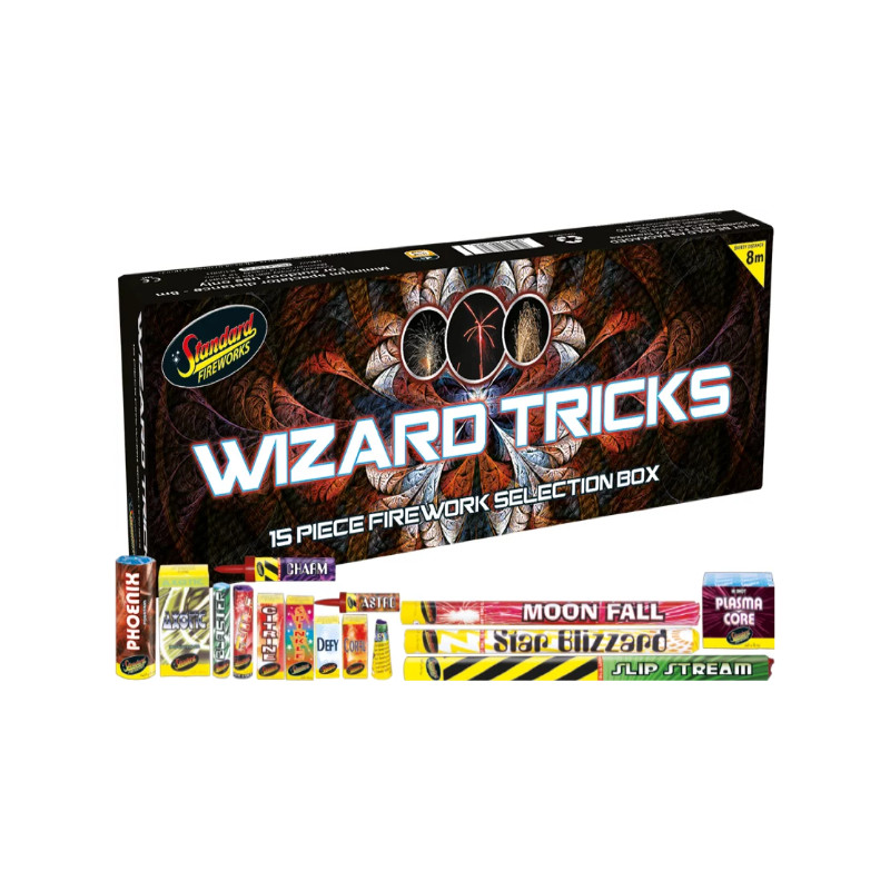 Black Cat Fireworks Wizard Tricks - £12.00