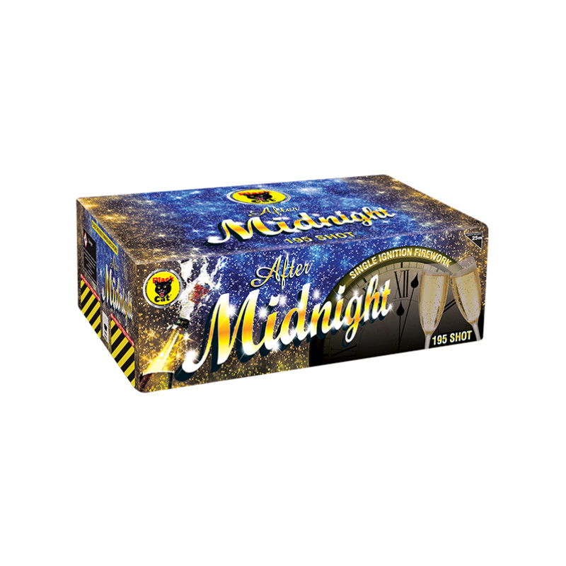 Black Cat Fireworks After Midnight - £100.00