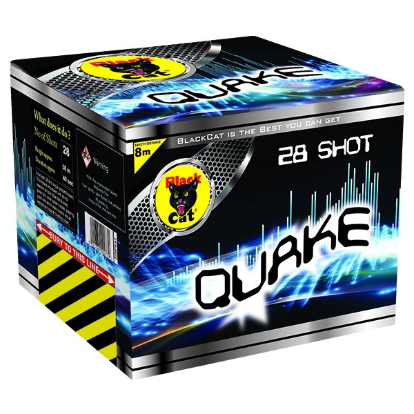 Quake Fireworks by Black Cat Fireworks Barrages