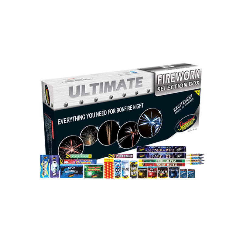 Black Cat Fireworks Ultimate Selection Box