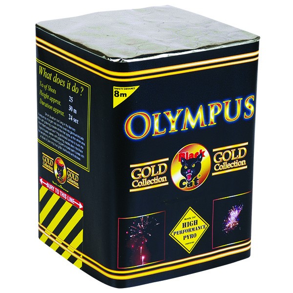 Olympus | Fireworks by Black Cat Fireworks | Barrages