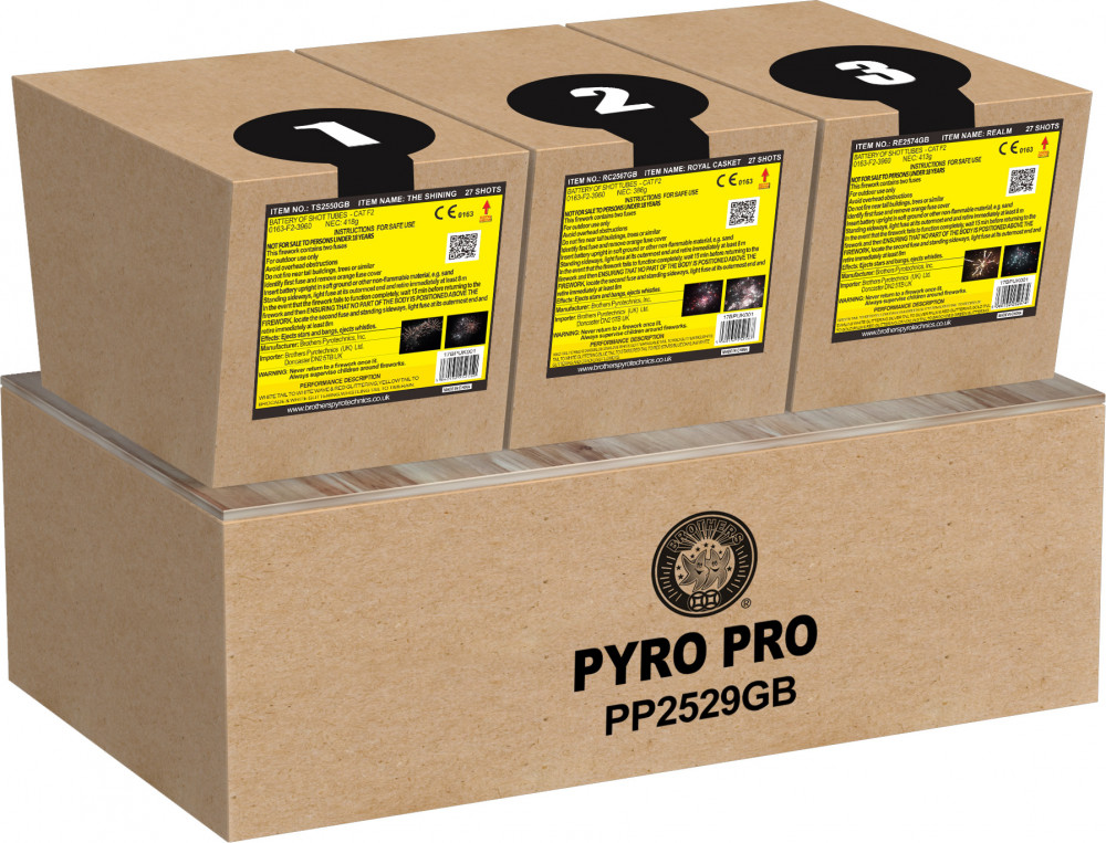 Brothers Pyrotechnics Pyro Pro
