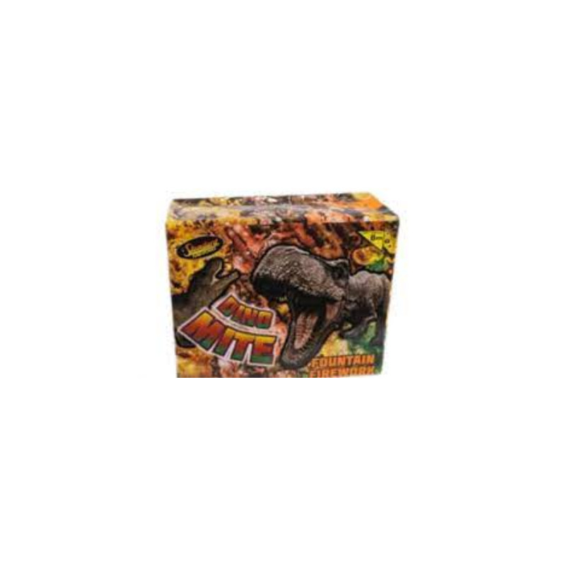Black Cat Fireworks Dino Mite Fountain - £10.00