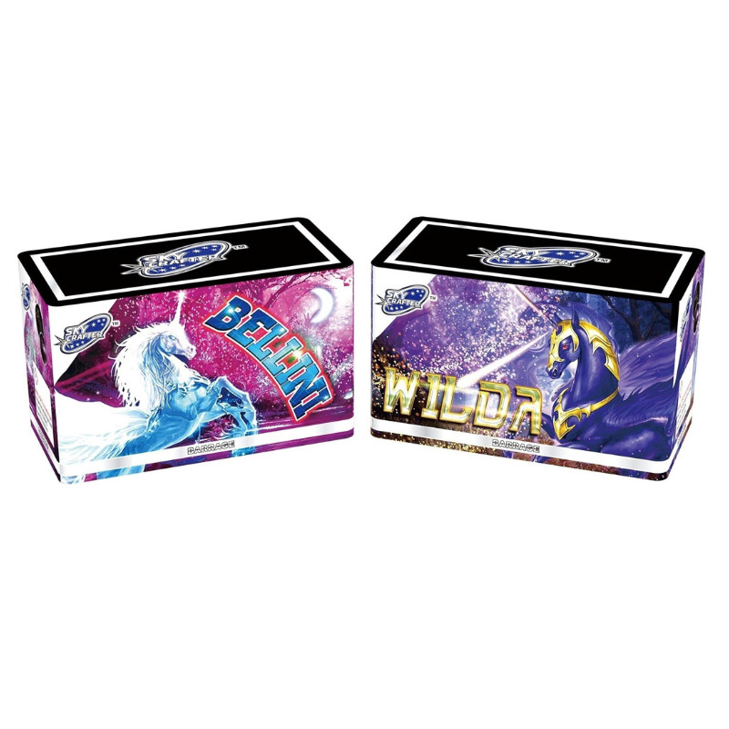 Brothers Pyrotechnics Bellini & Wilda - 50 Shot Assortment - £60.00 each