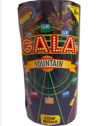 Black Cat Fireworks Gala Fountain £6.00