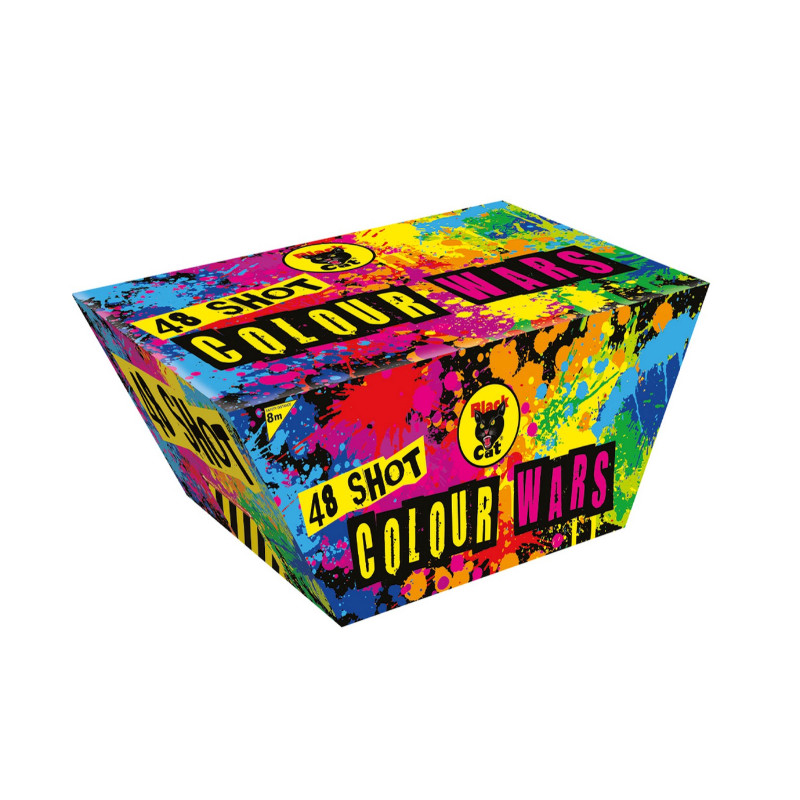 Black Cat Fireworks Colour Wars - £45.00