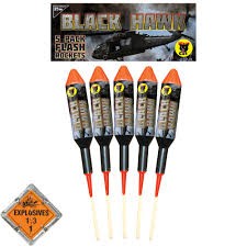 Black Cat Fireworks Black Hawk Rockets