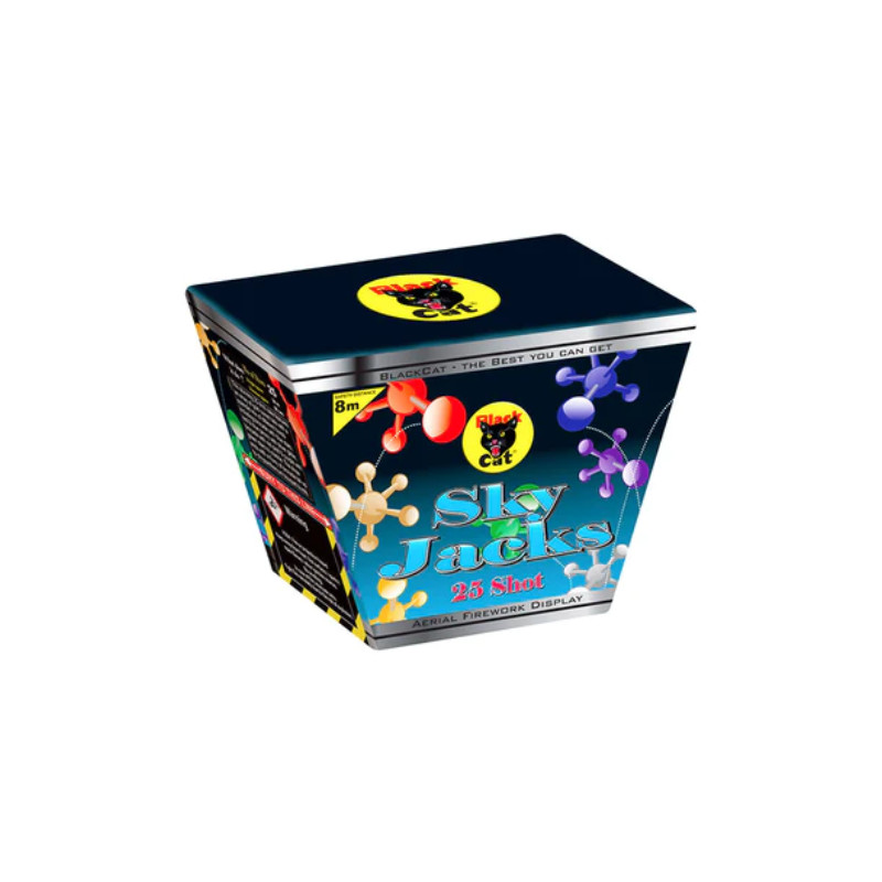 Black Cat Fireworks Sky Jacks  - £17.50