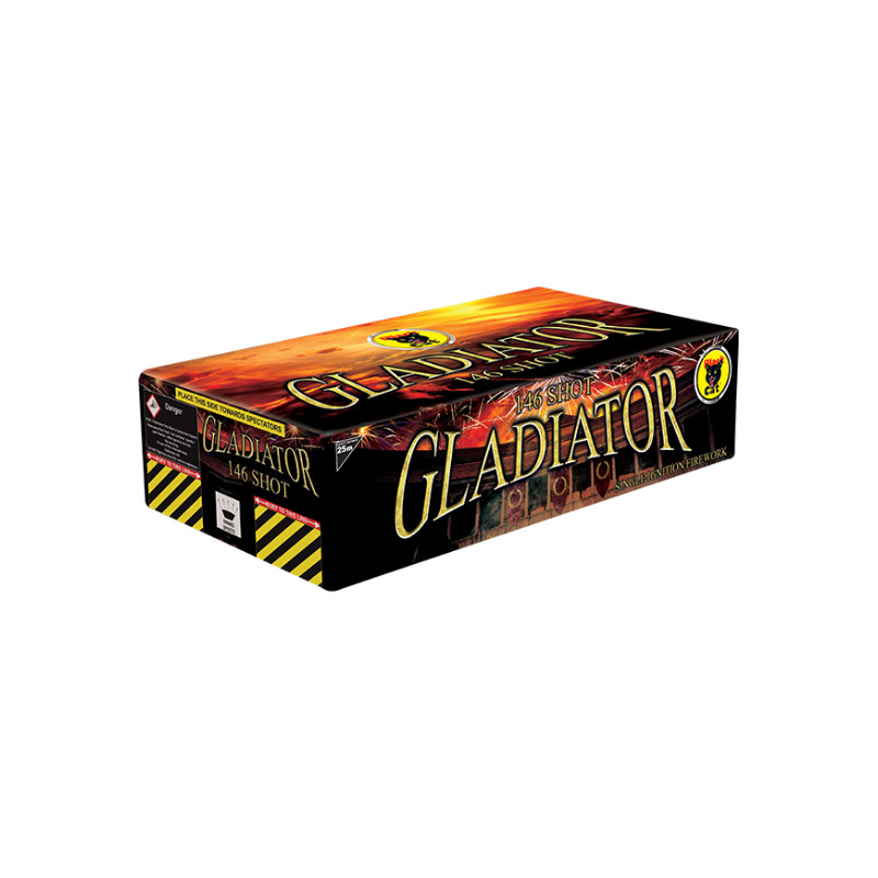 Black Cat Fireworks Gladiator - £80.00