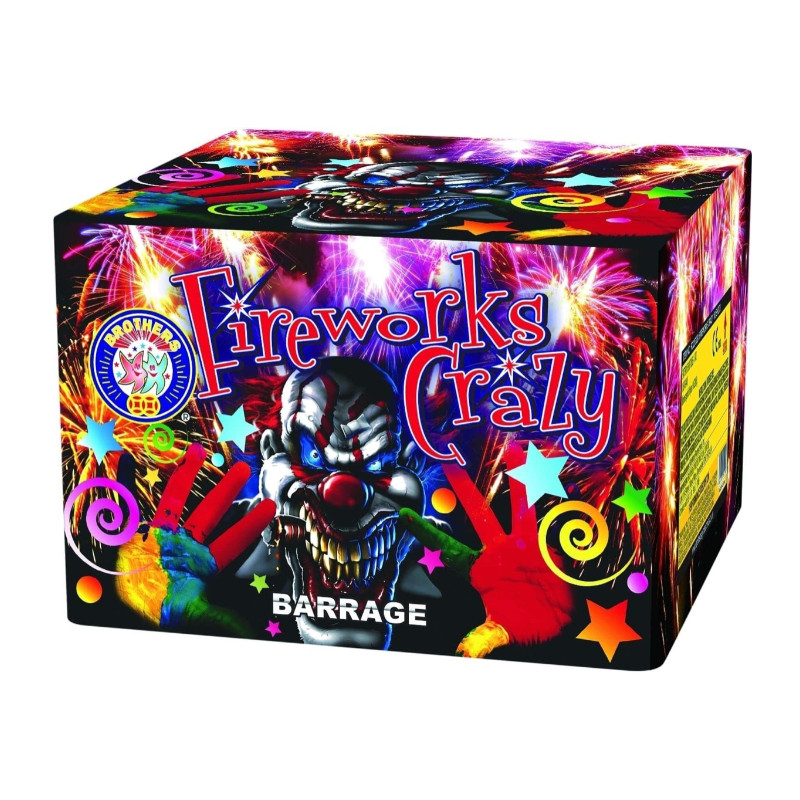 Brothers Pyrotechnics Fireworks Crazy - £80.00