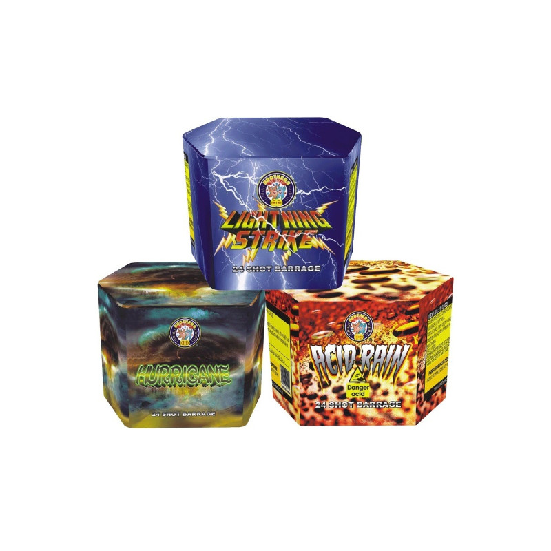 Brothers Pyrotechnics 24 Shot Assortment - £12.00