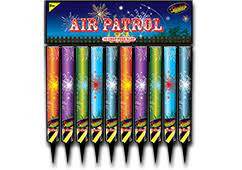 Black Cat Fireworks Air Patrol Shot Tubes