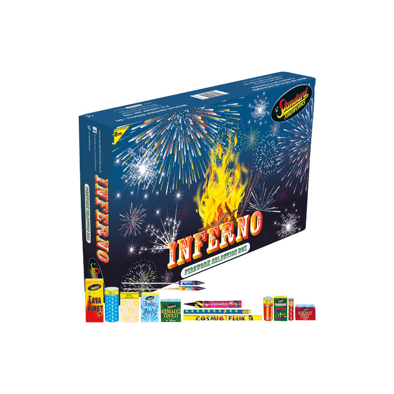 Black Cat Fireworks Inferno Selection Box