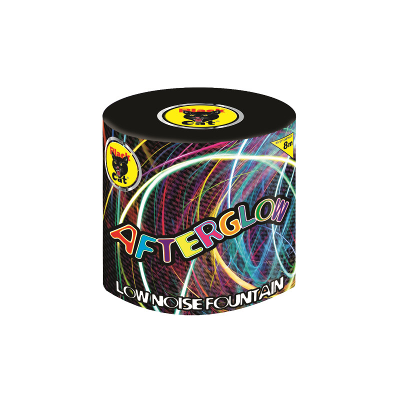 Black Cat Fireworks Afterglow Fountain - £12.00