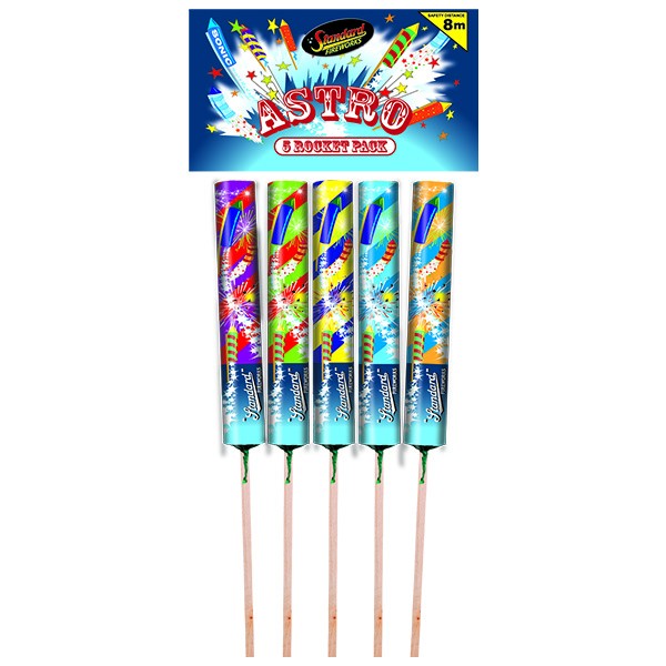 Black Cat Fireworks Astro Rockets