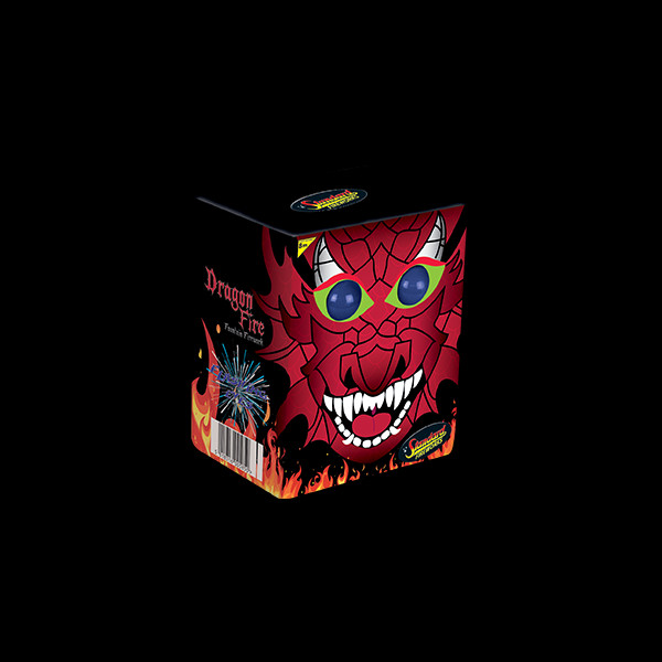 Black Cat Fireworks Dragon Fire Fountain