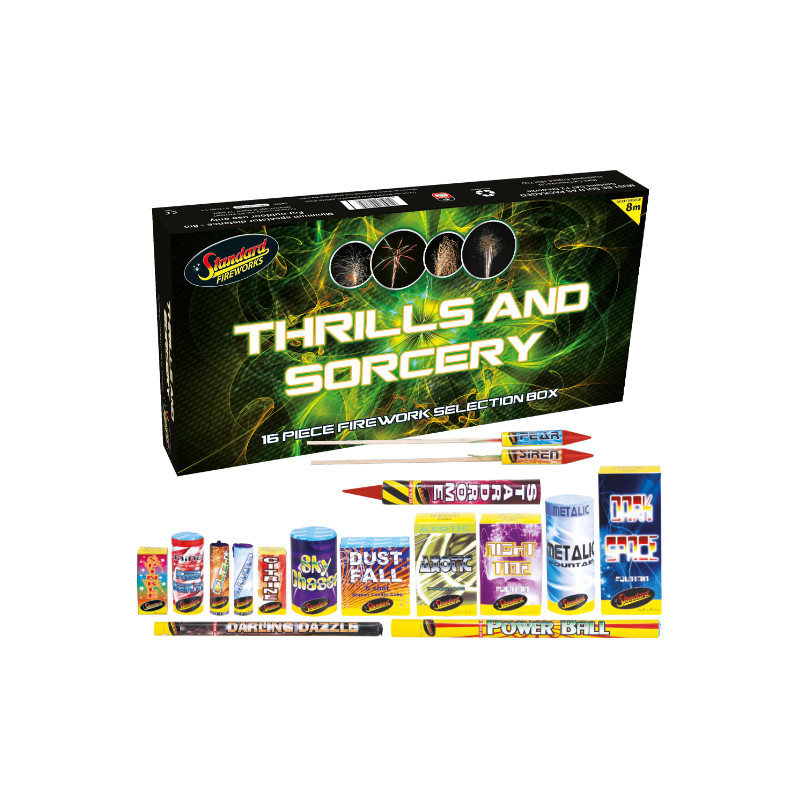 Brothers Pyrotechnics Thrills & Sorcery Selection Box - £25.00