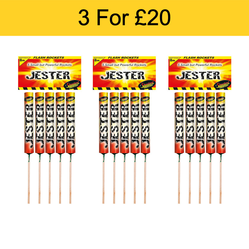  Jester Rockets - 3 for £20