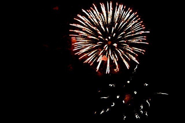 Fireworks in Milton Keynes