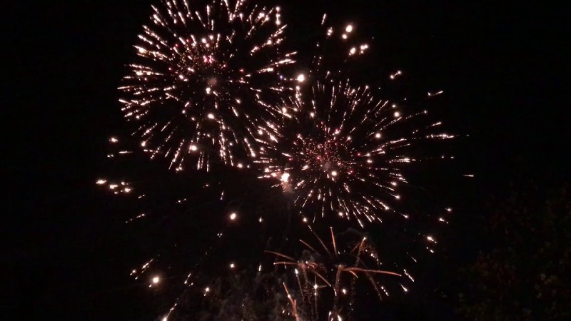 Firework show Bletchley